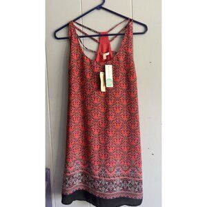 Stitch Fix New With Tags 89$ Sz Petite Caitlyn Dress Floral Skies Are Blue NWT